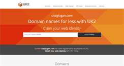 Desktop Screenshot of craiglogan.com