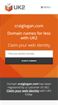 Mobile Screenshot of craiglogan.com
