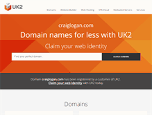 Tablet Screenshot of craiglogan.com